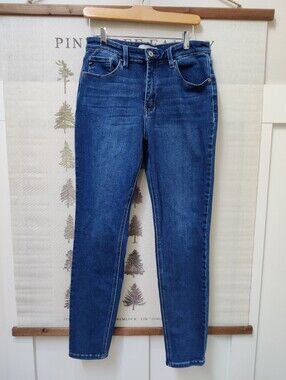KANCAN High Rise Skinny Jeans Dark Wash Women's Size 11 / 29 Style KC11251D